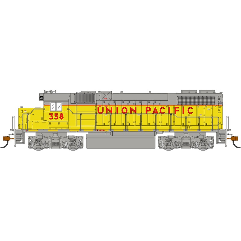 Bachmann 66809 HO Scale EMD GP38-2 Union Pacific UP 358 DCC Sound