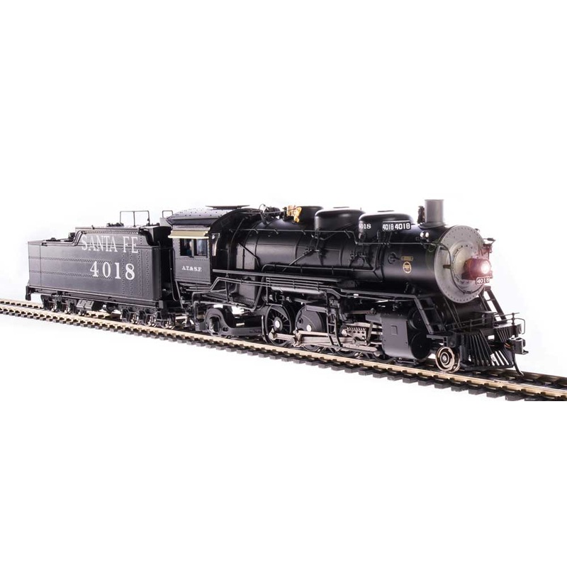 BLI 4760 HO Scale 2-8-2 Mikado Steam Loco Santa Fe ATSF 4018 Paragon4 DCC