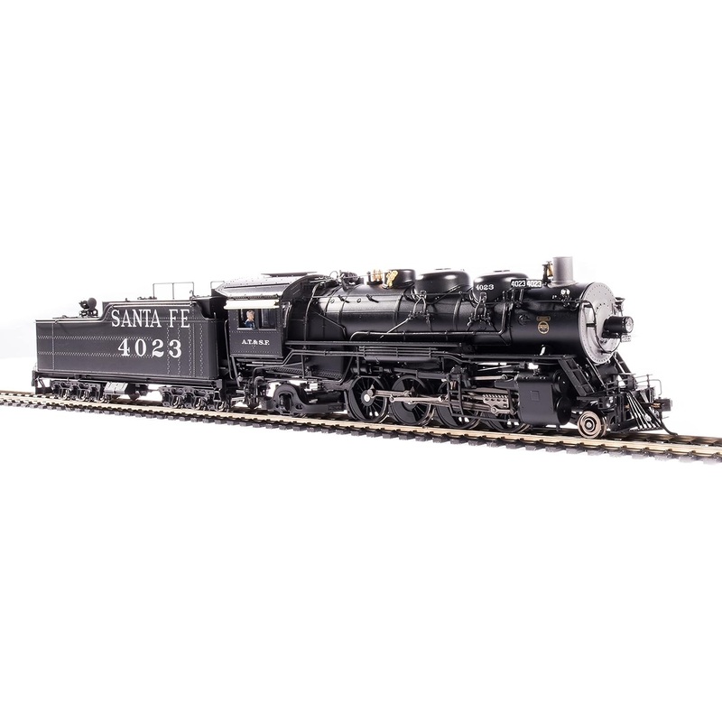BLI 4765 HO Scale 2-8-2 Mikado Steam Loco Santa Fe ATSF 4023 Paragon4 DCC