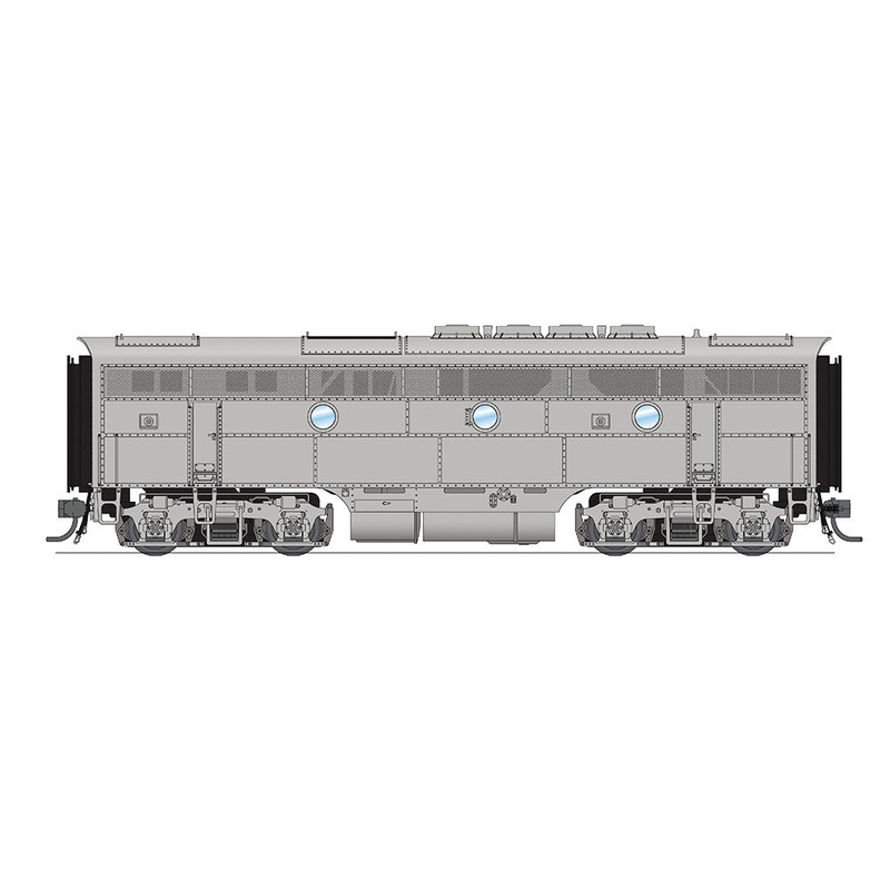 BLI 4839 HO Scale EMD F3B Diesel Phase IIa Undecorated Paragon3 DCC