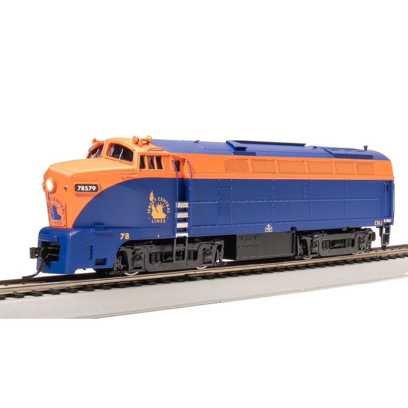 BLI 7701 HO Scale Baldwin RF-16 A Unit Sharknose Diesel Jersey Central CNJ 79 - Paragon4
