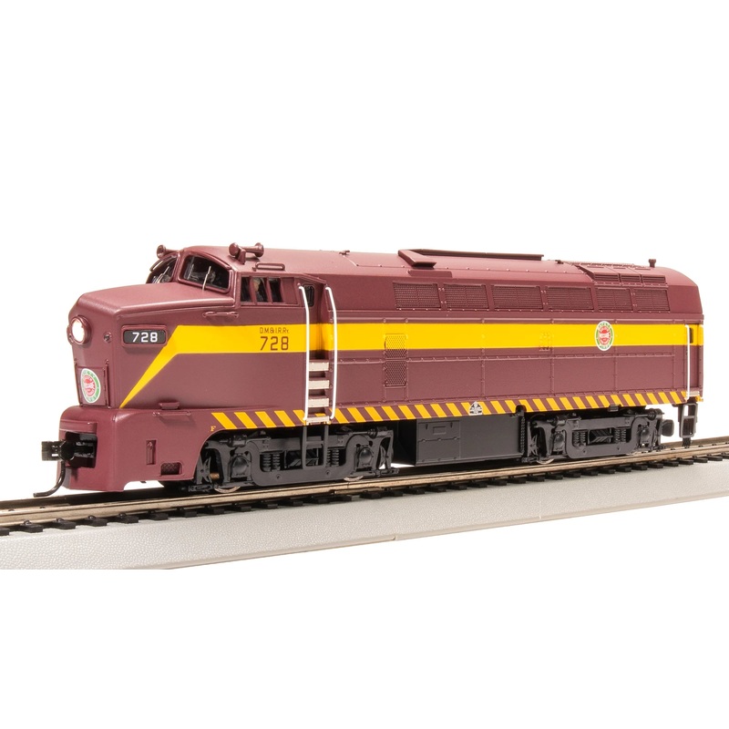 BLI 7705 HO Scale Baldwin RF-16 A Unit Sharknose Diesel DM&IR 730 - Paragon4