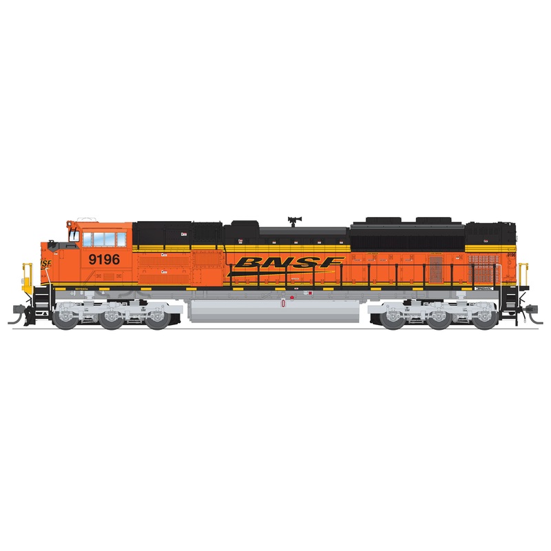 BLI 8670 HO Scale EMD SD70ACe BNSF 9196 Paragon4 DCC