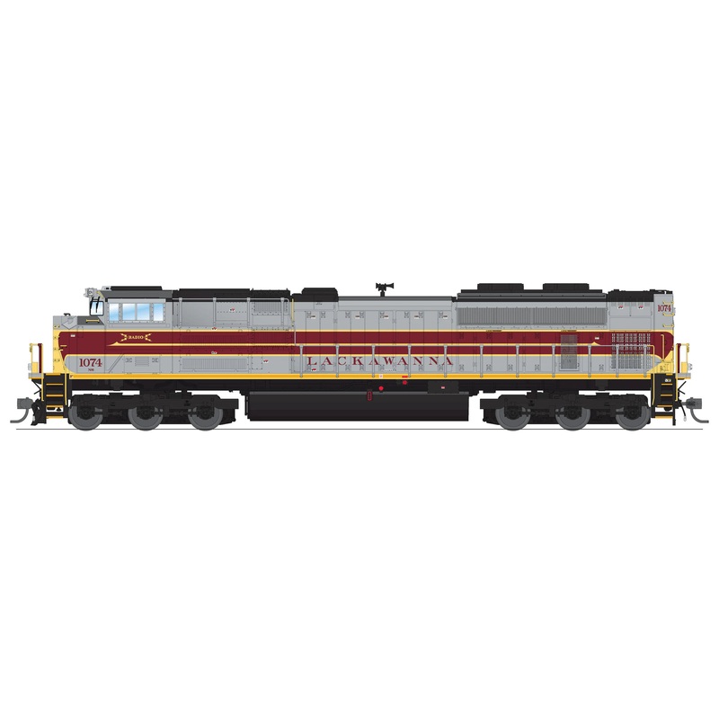 BLI 8681 HO Scale EMD SD70ACe Lackawanna Heritage Norfolk Southern NS 1074 Paragon4 DCC