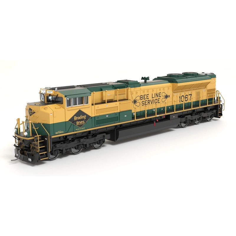BLI 8682 HO Scale EMD SD70ACe Reading Heritage Norfolk Southern NS 1067 Paragon4 DCC