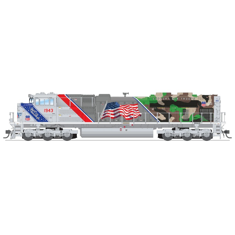 BLI 8683 HO Scale EMD SD70ACe Spirit of Union Pacific 1943 Paragon4 DCC