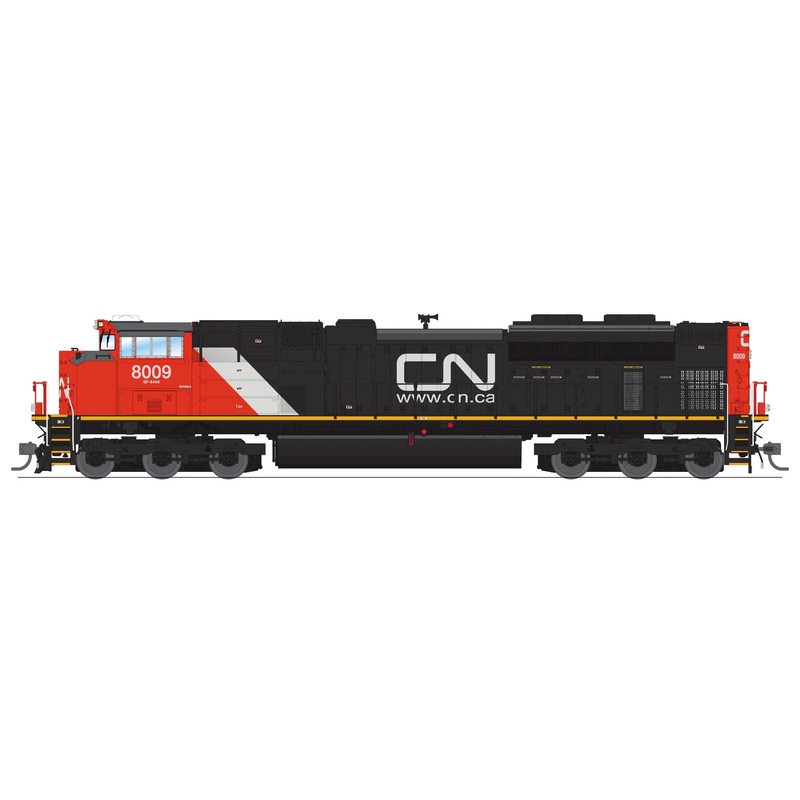 BLI 8704 HO Scale EMD SD70ACe Canadian National CN 8009 Stealth DC