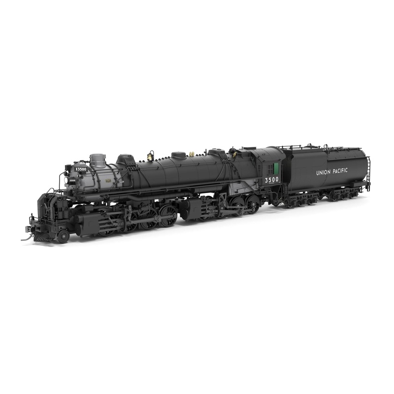 BLI 9423 HO Scale 2-8-8-0 "Bullmoose" SA-C-2 Steam Loco Union Pacific 3500 Paragon4 Hybrid