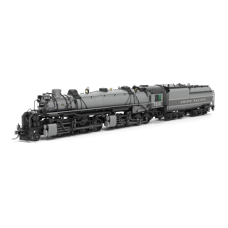 BLI 9426 HO Scale 2-8-8-0 "Bullmoose" SA-C-2 Steam Loco Union Pacific 3510 Paragon4 Hybrid