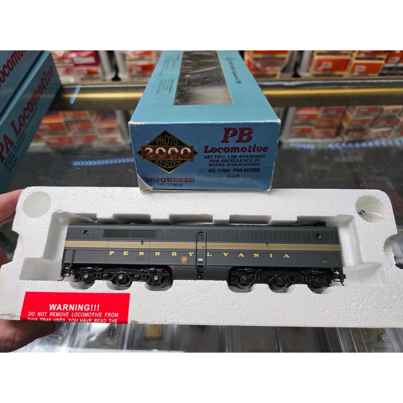 Proto 2000 433-21669 HO Scale ALCo PB Diesel PRR 5756B - Pre-Owned