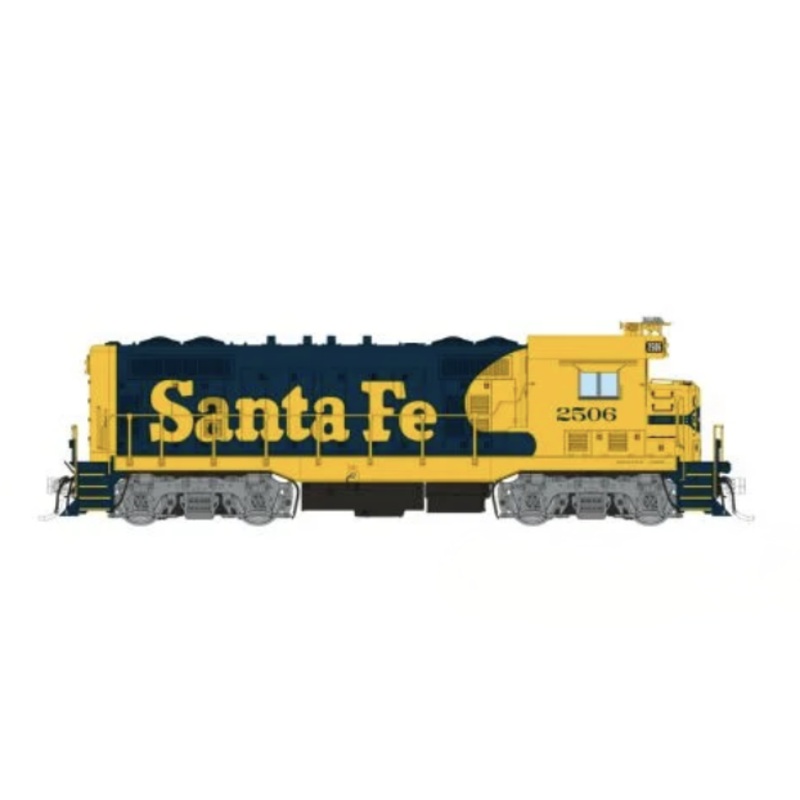 Rapido Trains 70108 HO ATSF Square Cab CF7 Santa Fe - Warbonnet 2600 - DC