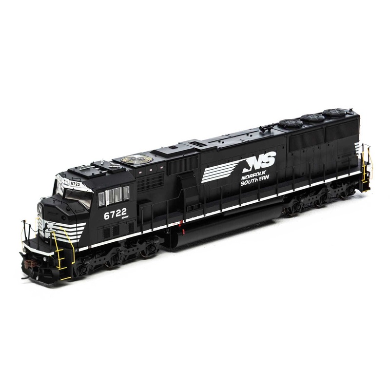 Athearn Genesis G67417 HO Scale EMD SD60I Diesel Norfolk Southern Horsehead NS 6722 DCC Sound