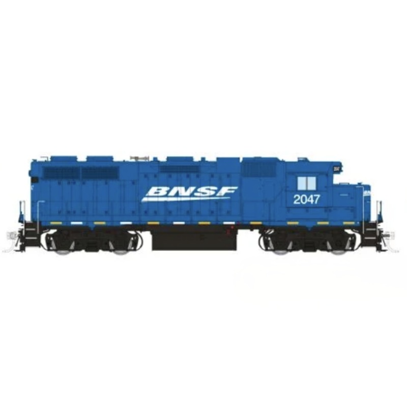 Rapido Trains 38540 HO EMD GP38 BNSF - Blue Scheme 2047 - DCC & Sound