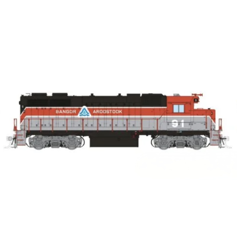 Rapido Trains 38545 HO EMD GP38 Bangor and Aroostook BAR 94 - DCC & Sound