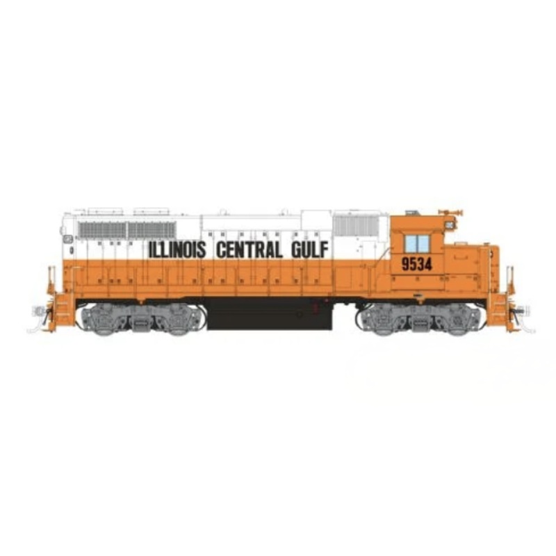 Rapido Trains 38560 HO EMD GP38 Illinois Central Gulf ICG 9534 - DCC & Sound