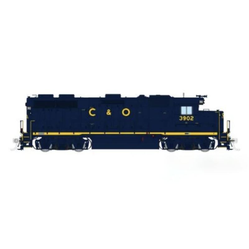 Rapido Trains 39503 HO EMD GP39 Chesapeake & Ohio 3914 - DCC & Sound