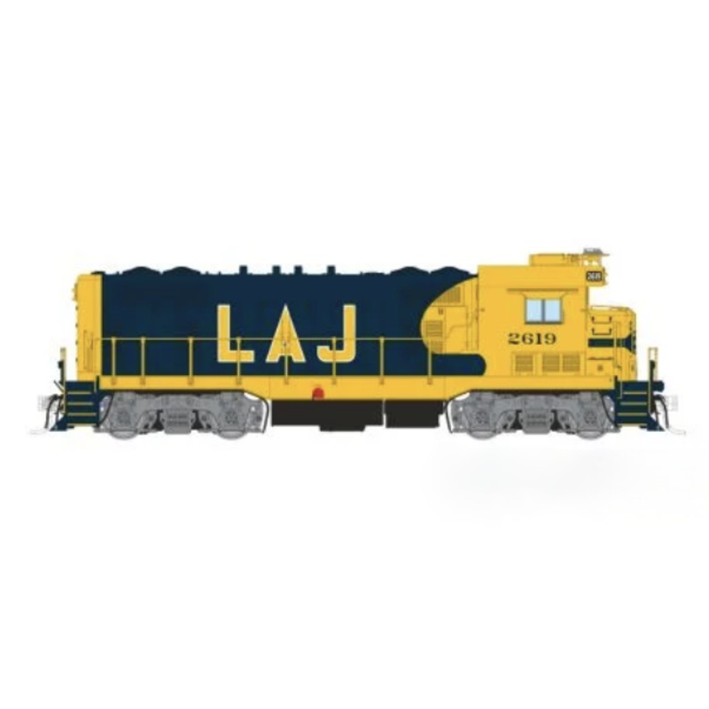 Rapido Trains 70628 HO ATSF Square Cab CF7 Los Angeles Junction 2619 - DCC & Sound