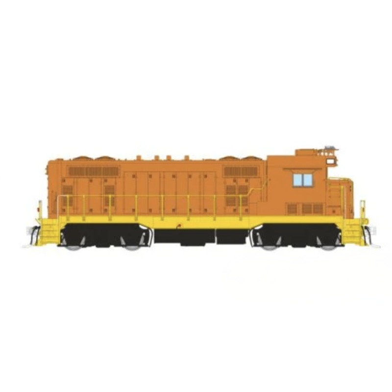 Rapido Trains 70697 HO ATSF Square Cab CF7 Painted, Orange - DCC & Sound