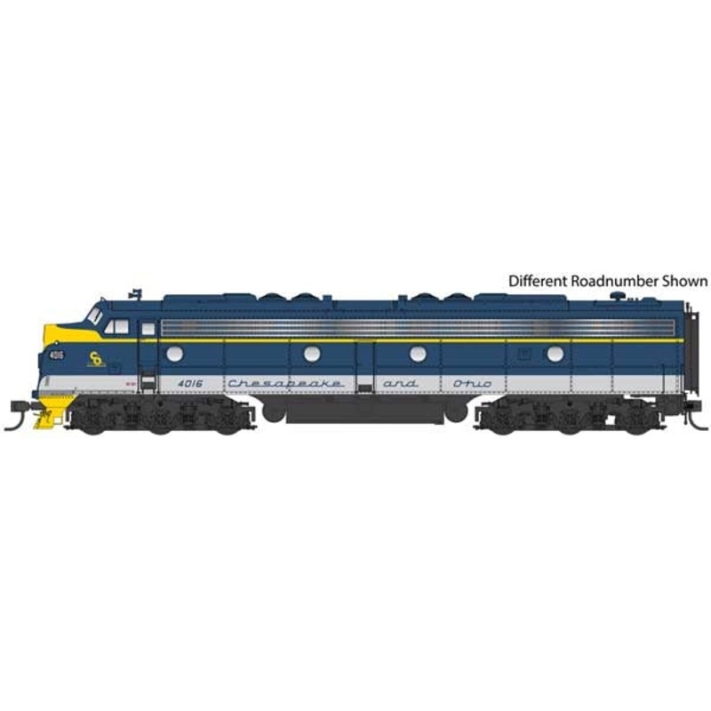 Walthers 920-42363 HO EMD E8A Diesel George Washington C&O 4029 DCC-Sound