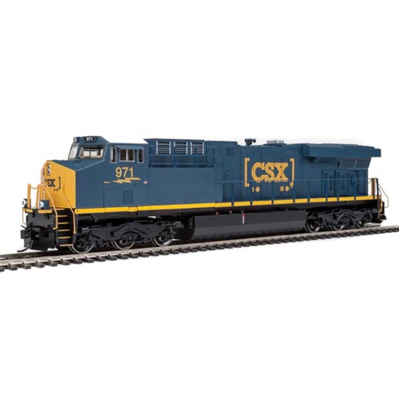 Walthers Mainline 910-20157 HO Scale GE ES44AH GEVO Diesel Locomotive CSX 971 DCC Sound