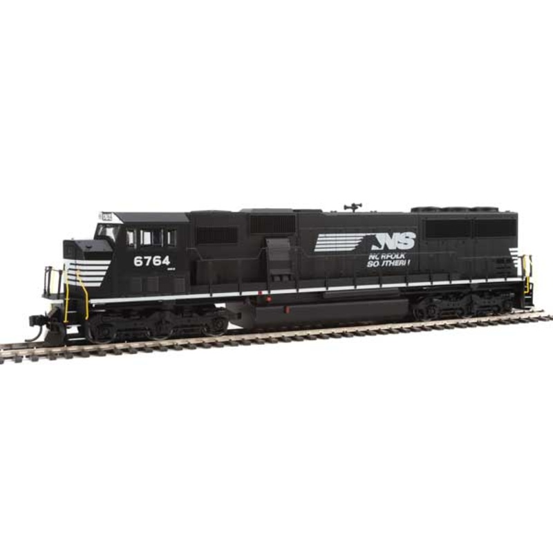 Walthers Mainline 910-9708 HO Scale EMD SD60M Diesel Locomotive Norfolk Southern NS 6764