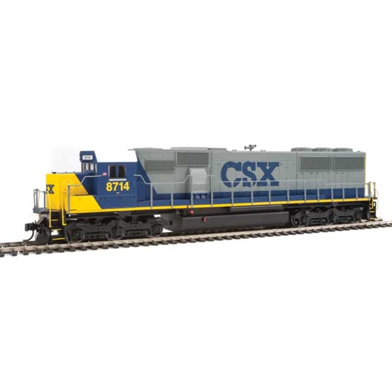 Walthers Mainline 910-9754 HO Scale EMD SD60 Diesel Locomotive CSX 8714