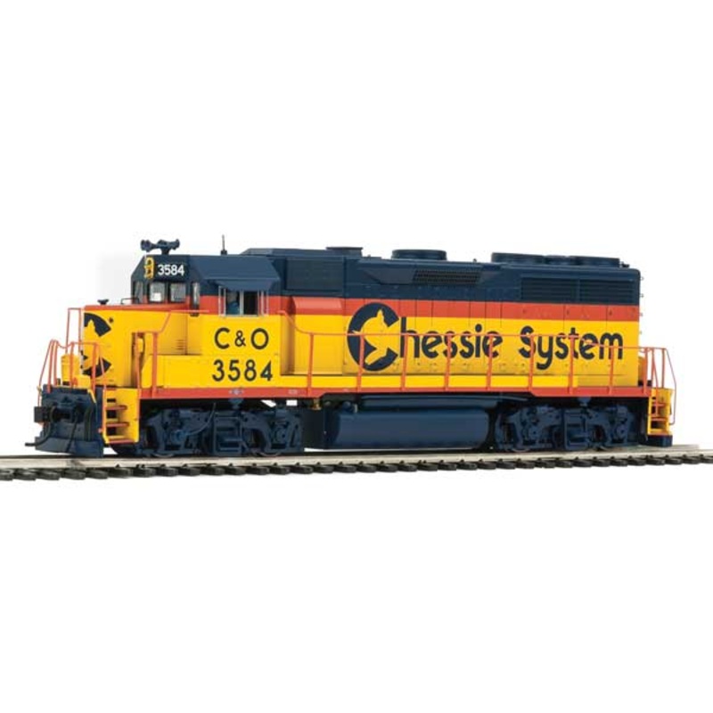 Walthers Proto 920-42166 HO Scale EMD Phase 2 GP35 Diesel Locomotive Chessie System C&O 3584 DCC