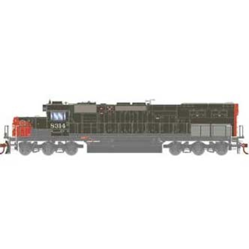 Athearn 72065 HO Scale RTR EMD SD40T-2 "Primed for Grime" Southern Pacific SP 8314