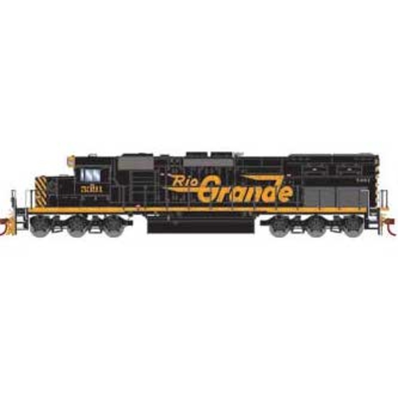Athearn 72074 HO Scale RTR EMD SD40T-2 Ex-D&RGW Wheeling & Lake Erie WE 5391