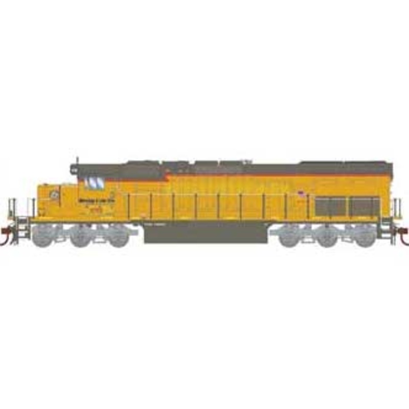 Athearn 72175 HO Scale RTR EMD SD40T-2 Ex-UP Wheeling Lake & Erie WE 8795 DCC Sound