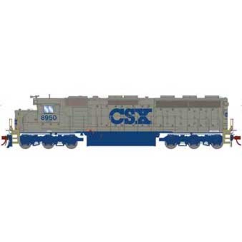 Athearn Genesis 86119 HO Scale EMD SD45-2 Stealth Grey CSX 8950