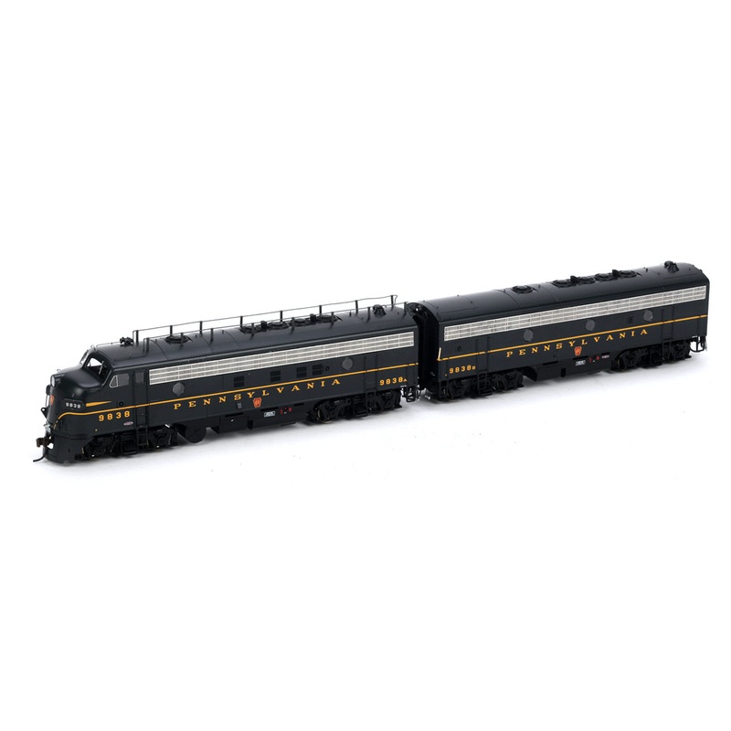 Athearn Genesis G22243 HO Scale FP7 A/B Set PRR/Passenger 9838A / 9838B - USED