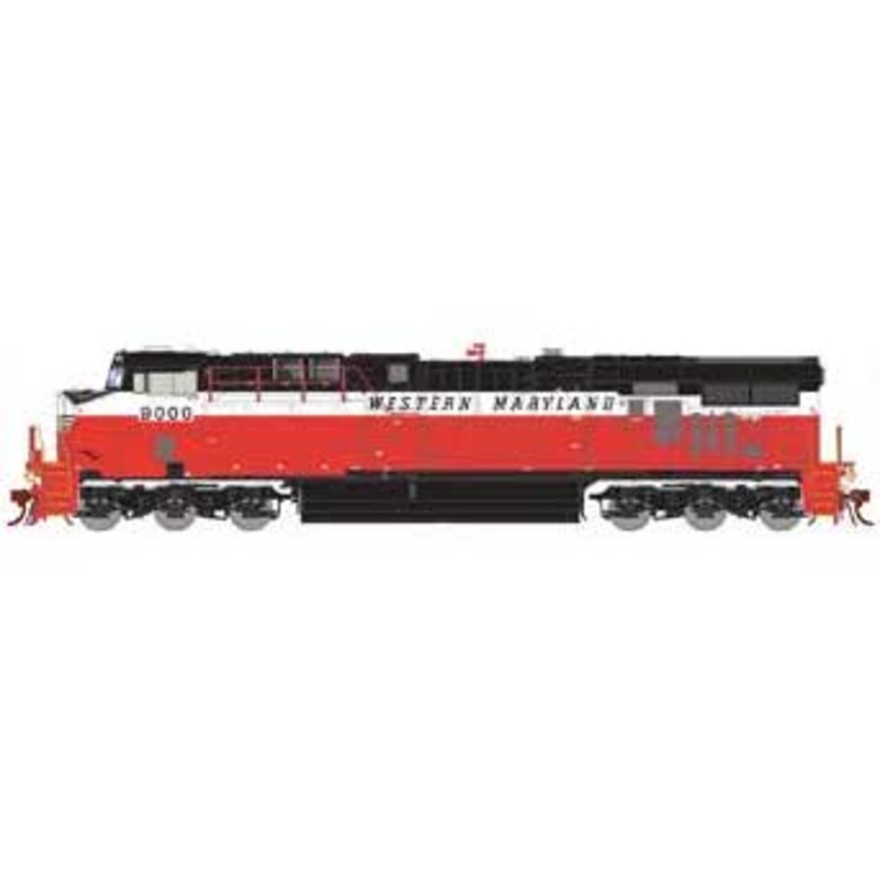 Athearn Genesis G83164 HO Scale GE ES44AC Legendary Liveries Western Maryland WM 9000 DCC Sound