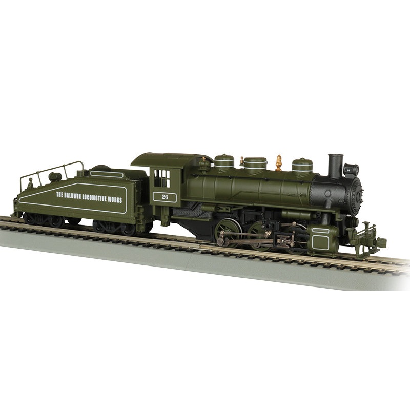 Bachmann 51610 HO Scale 0-6-0 Steam Locomotive with Smoke Baldwin Locomotive Works BLW 26