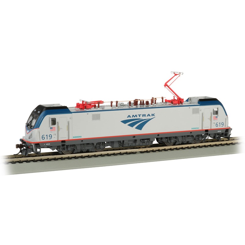 Bachmann 67402 HO Scale ACS-64 Electric Locomotive Amtrak 619 with DCC Sound
