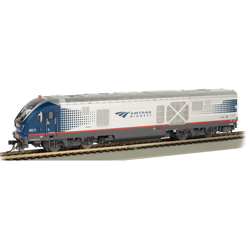 Bachmann 67902 HO Scale Siemens SC-44 Charger Amtrak Midwest 4611 DCC Sound
