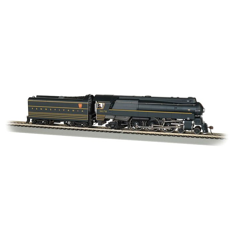 Bachmann 85303 HO Scale Streamlined K4 4-6-2 Pacific Steam Locomotive PRR 3678 - Sound and DCC