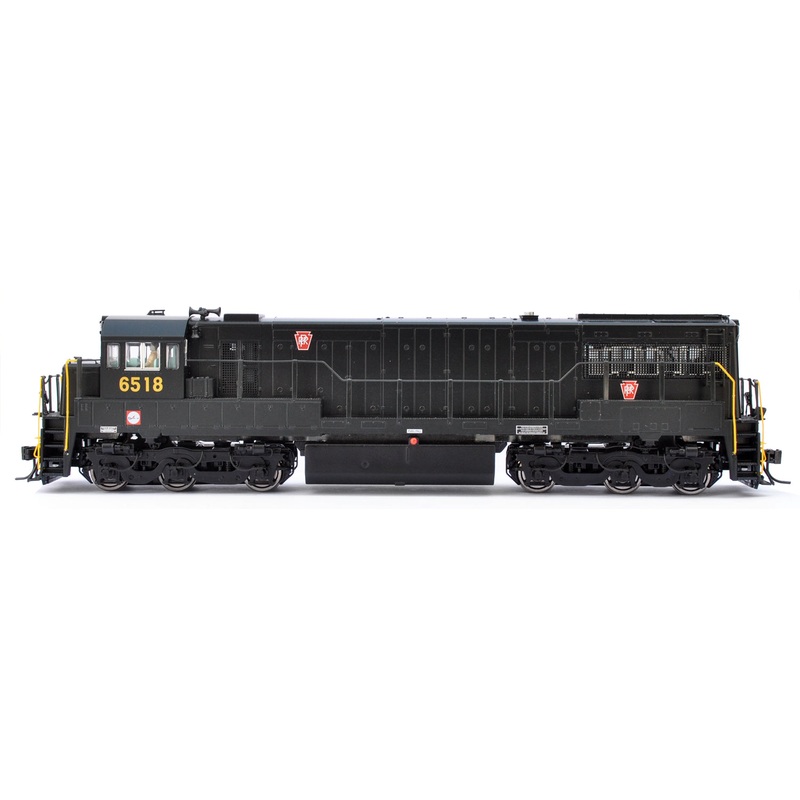 Korea Brass HO Scale U252018 GE U25C Diesel PRR #6513 - NOS