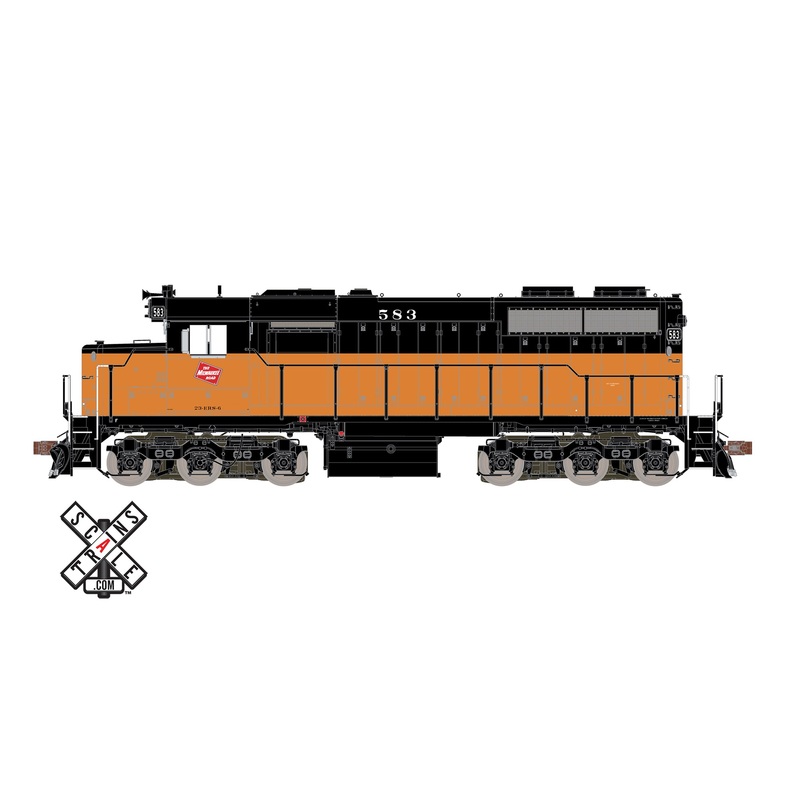 ScaleTrains 70018 HO Scale Museum Quality EMD SDL39 Milwaukee Road MILW 585 DCC Sound