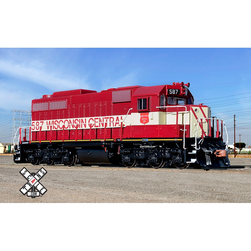 ScaleTrains 70037 HO Scale Museum Quality EMD SDL39 (Creme) Wisconsin Central WC 587