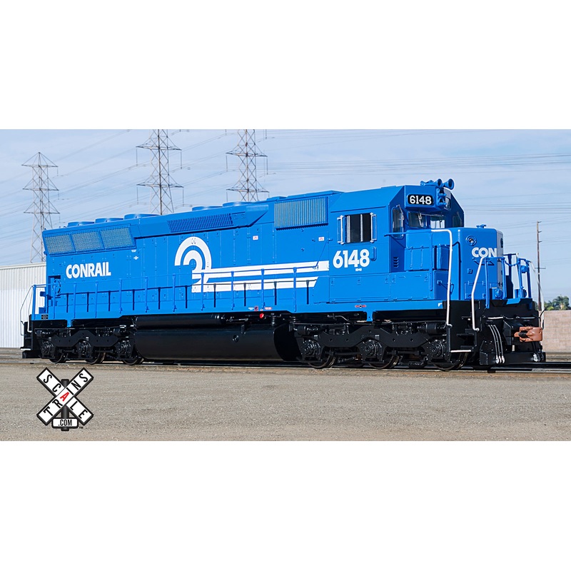 ScaleTrains Rivet 32427 HO Scale EMD SD45 Conrail CR 6148 DCC Sound