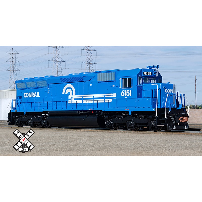 ScaleTrains Rivet 32432 HO Scale EMD SD45 Conrail CR 6151