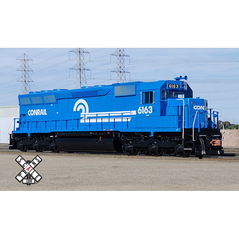 ScaleTrains Rivet 32433 HO Scale EMD SD45 Conrail CR 6163 DCC Sound