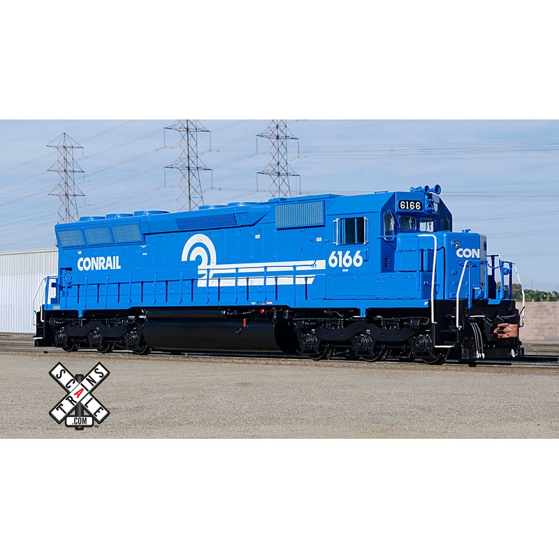 ScaleTrains Rivet 32435 HO Scale EMD SD45 Conrail CR 6166 DCC Sound