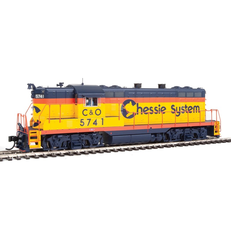 Walthers Proto 920-42402 HO Scale EMD GP7 Chessie System C&O 5741 DCC and Sound