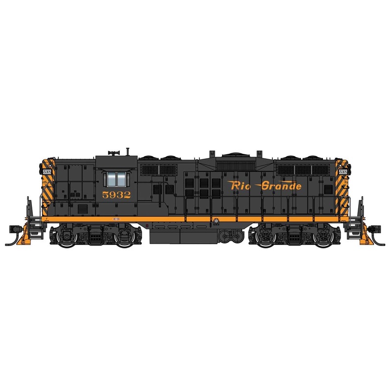 Walthers Proto 920-42703 HO Scale EMD GP9 Phase II Denver & Rio Grande D&RGW 5932 DCC Sound