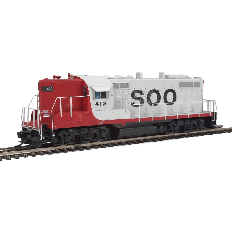 Walthers Proto 920-42709 HO Scale EMD GP9 Phase II SOO Line 412 DCC Sound