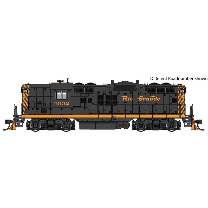 Walthers Proto 920-49703 HO Scale EMD GP9 Phase II Denver & Rio Grande D&RGW 5934