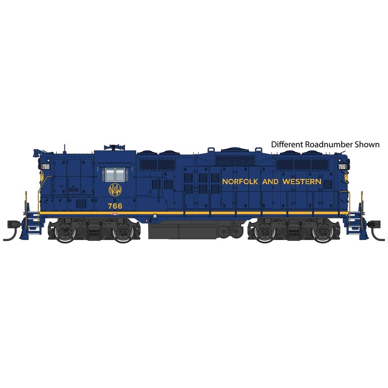 Walthers Proto 920-49705 HO Scale EMD GP9 Phase II Norfolk & Western N&W 769