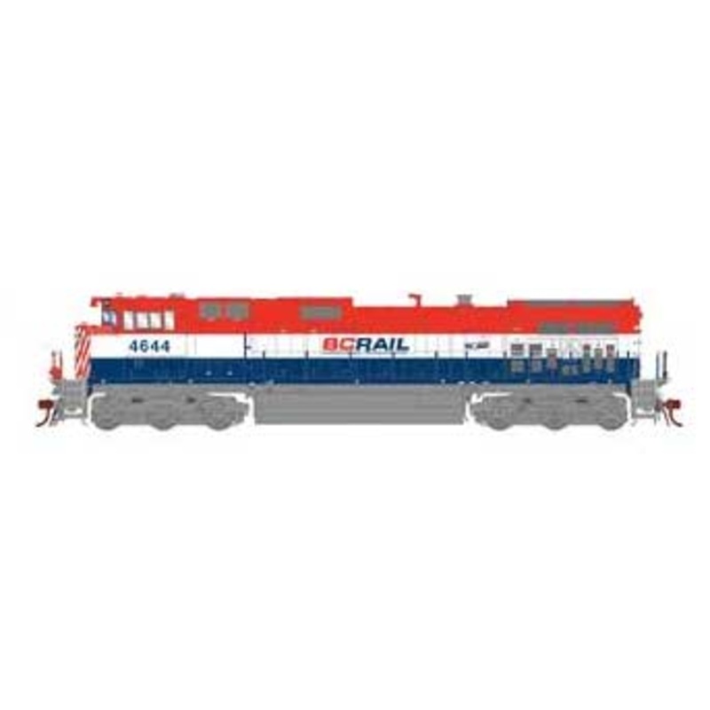 Athearn Genesis 2.0 G31506 HO Scale Dash 9-44CWL BC RAIL BCOL 4644